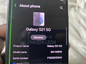 Samsung Galaxy S21 5G 256 GB Blue