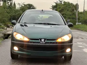 Peugeot 206 CC 2004 Green