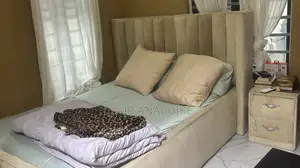 Bed Frame , Mattress and Bedside (4 by 6)