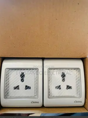 13amps Double Water Proof Socket