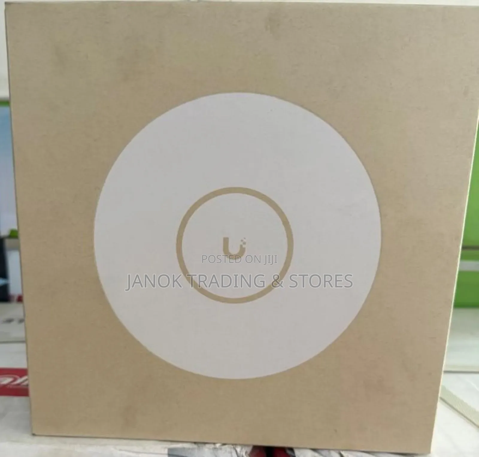Ceiling-Mounted Ubiquiti Unifi U6 Pro Access Point