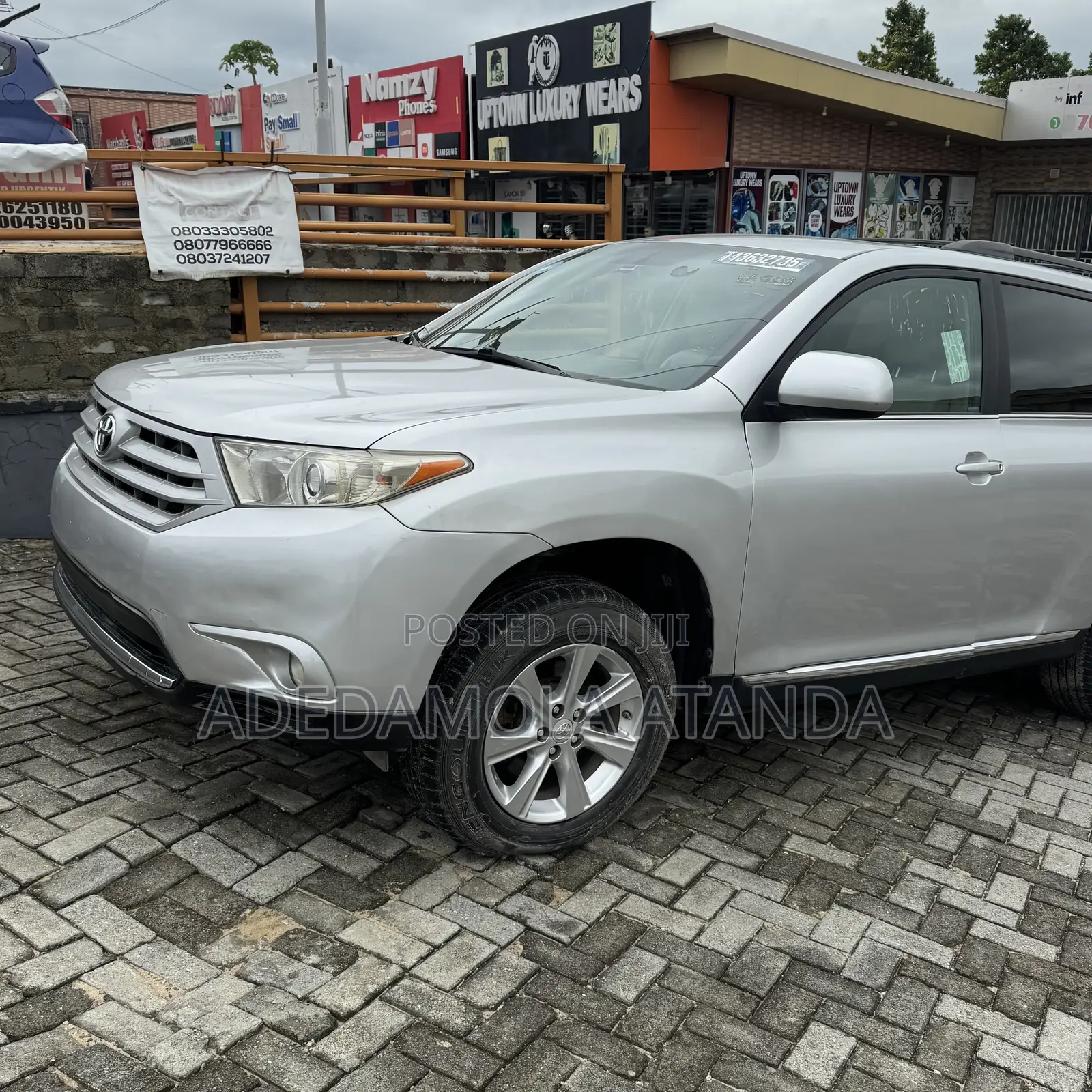 Toyota Highlander 2012 Silver