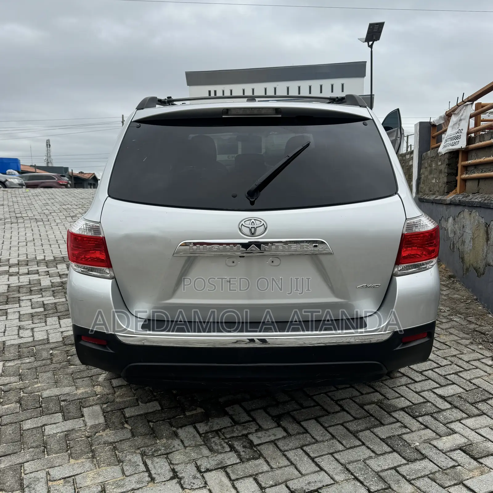 Toyota Highlander 2012 Silver