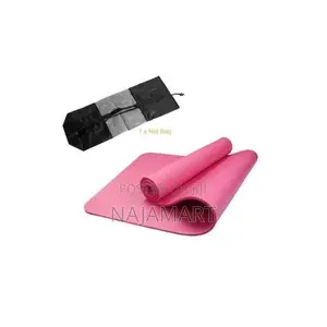 Extra Thick High Density Anti-Tear Exercise Yoga Mat Pink