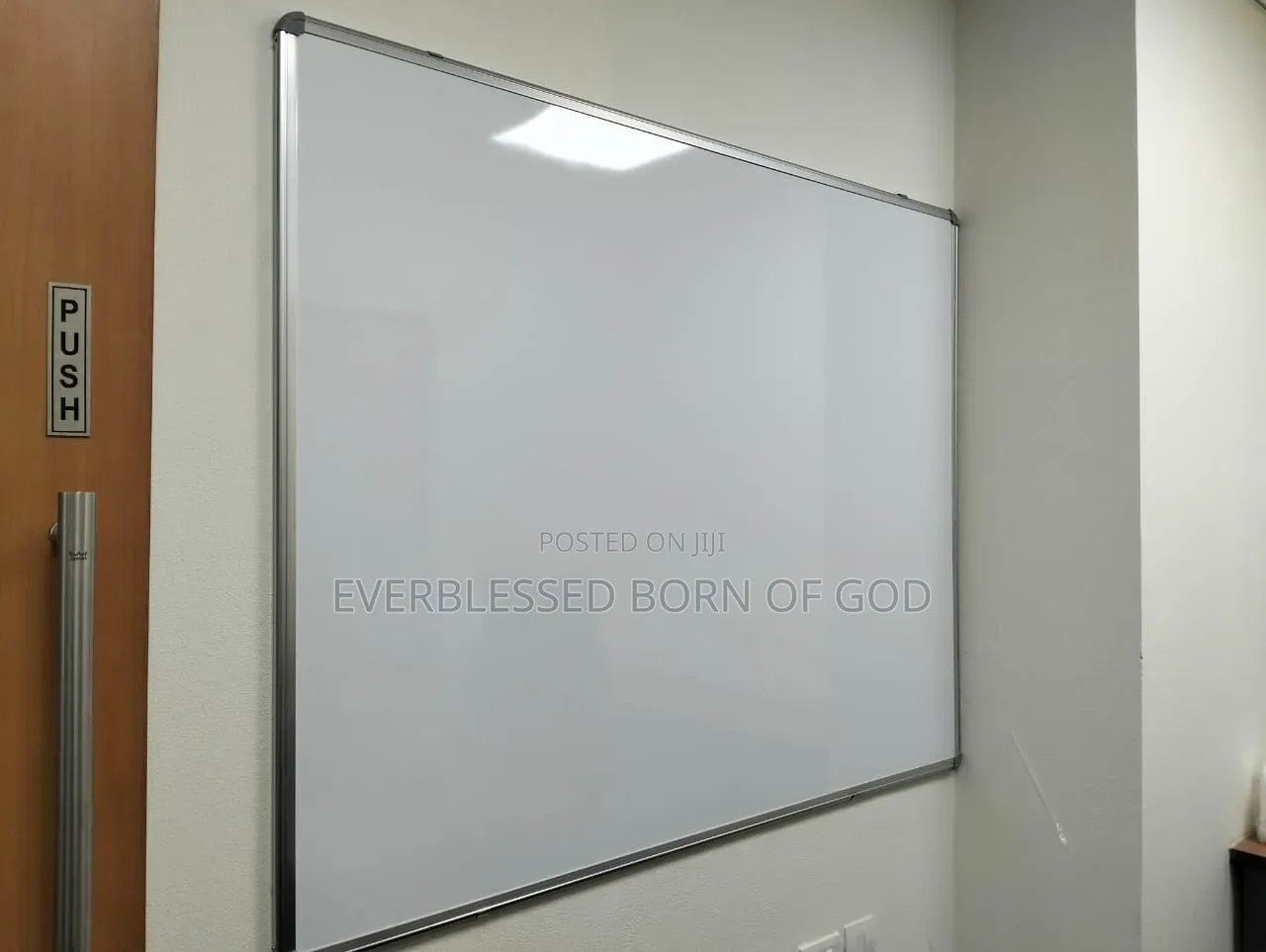 4 X 6ft Non- Magnetic White Board