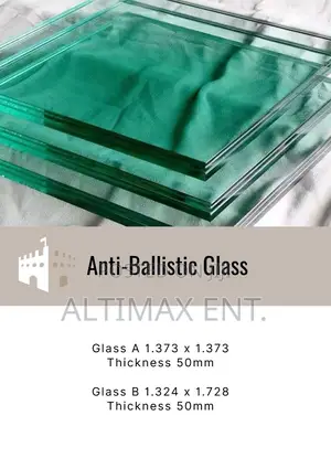 Anti Ballistic Glass (4 Pcs)