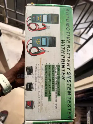 Automotive Battery Tester With Printer