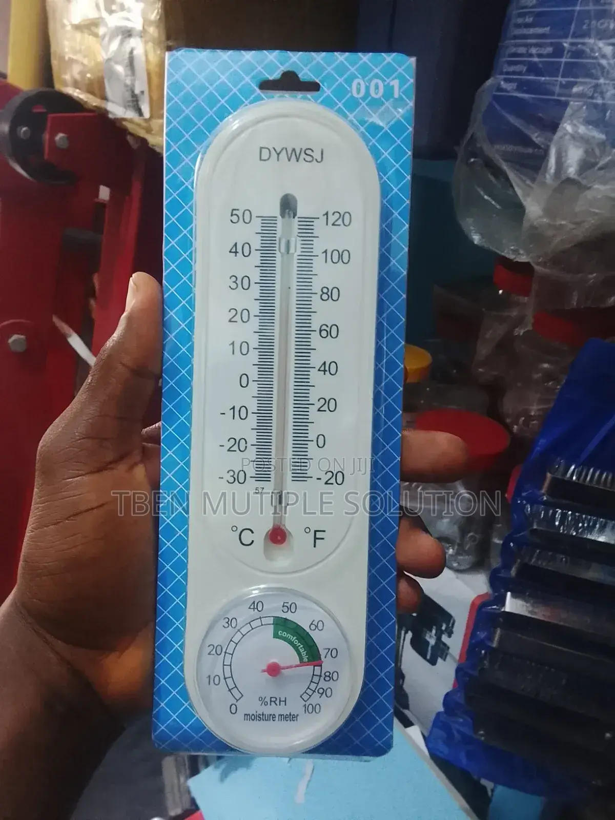 Dywsj Wall-Mounted Mechanical Thermometer and Hygrometer.