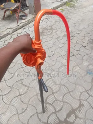 Oriental Hand Operated Rotary Barrel Pump.