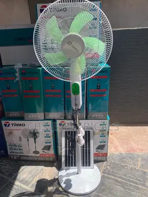 Tinmo Solar Rechargeable Standing Fan