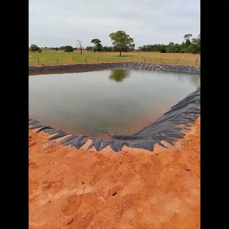 Leak-Proof Fish Farming Pond Setup