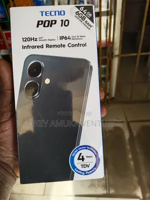New Tecno Pop 10 64 GB Gray