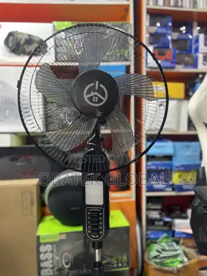 Colahome Solar Rechargeable Fan