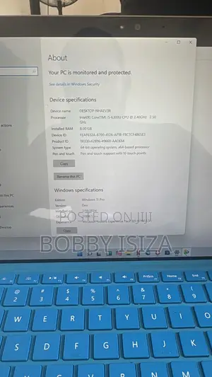 Laptop Microsoft Surface Laptop 8GB Intel Core i5 eMMC 256GB