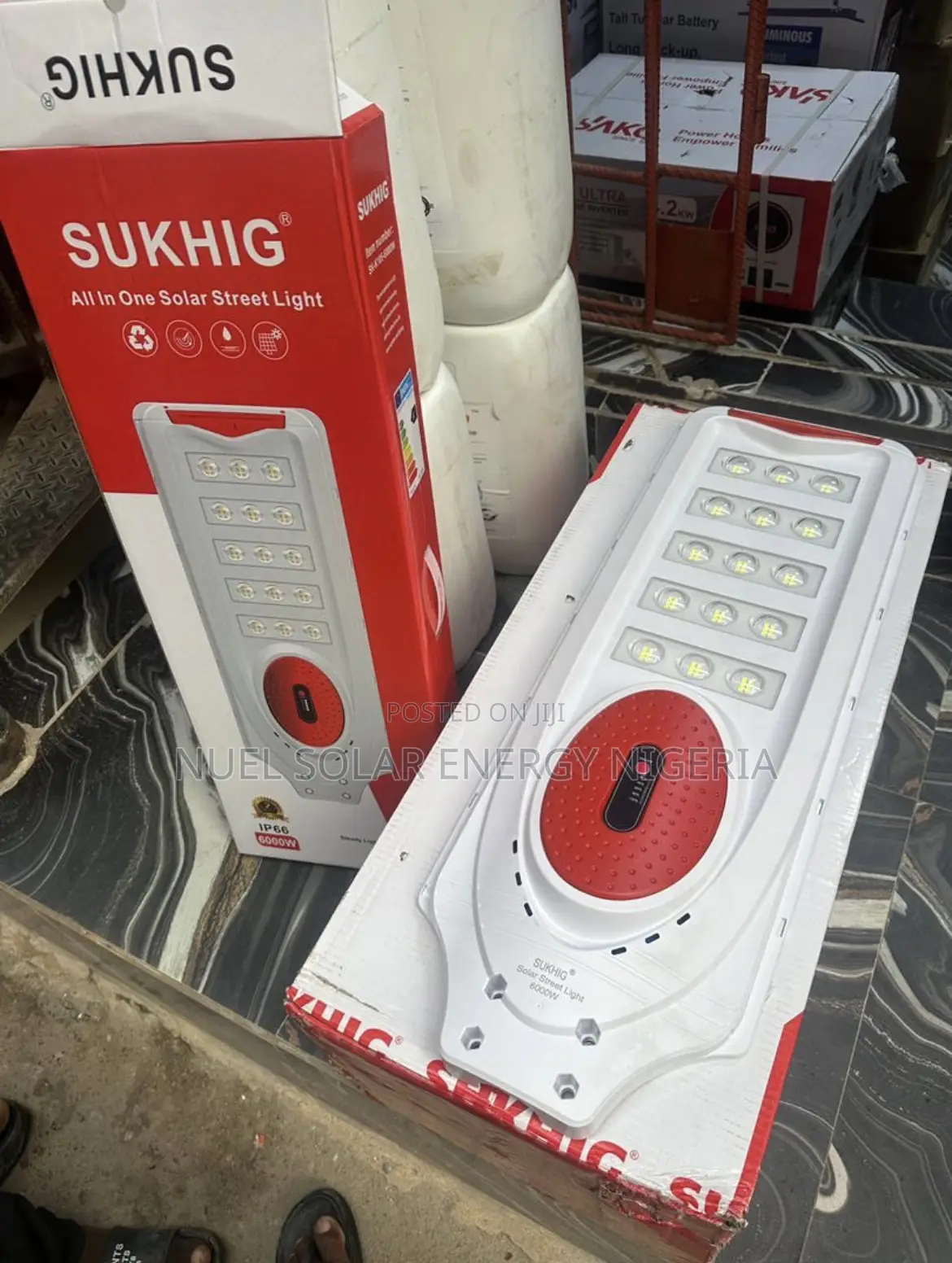 Sukhig All in One Solar Street Light