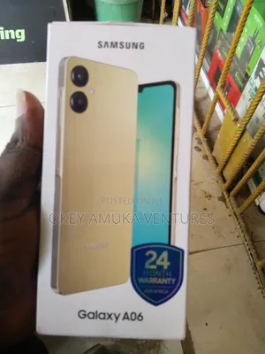 New Samsung Galaxy A06 64 GB Gold
