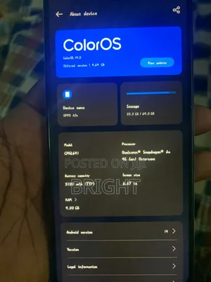 Oppo A3x 64 GB Blue