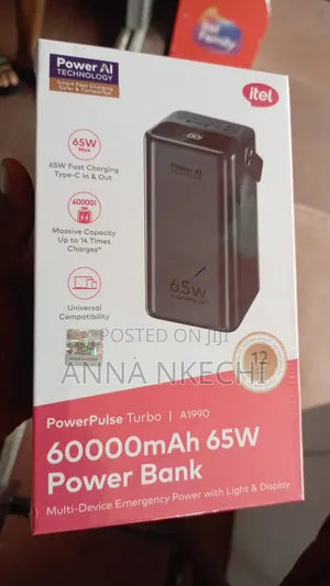 Itel 60000mah Power Bank