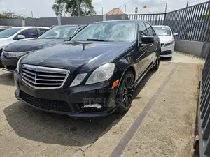 Mercedes-Benz E550 2009 Black