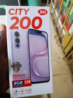 New Itel City 200 128 GB Silver