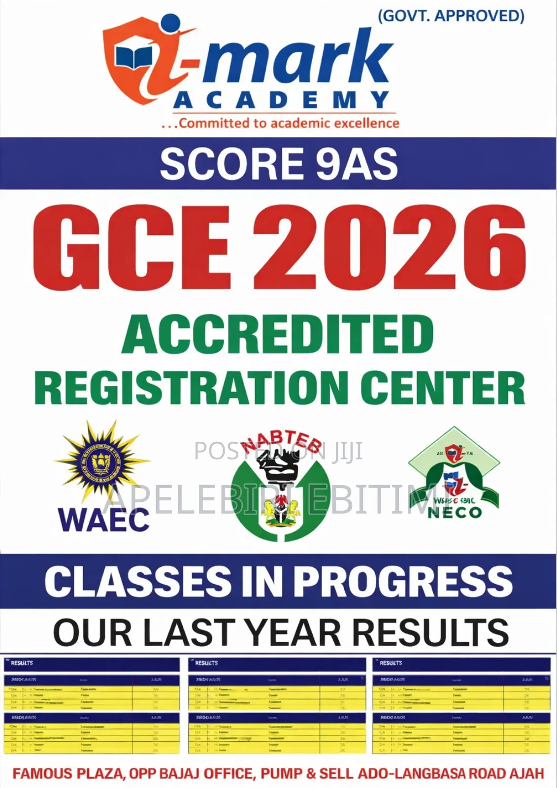 2026 Gce Registration Centre