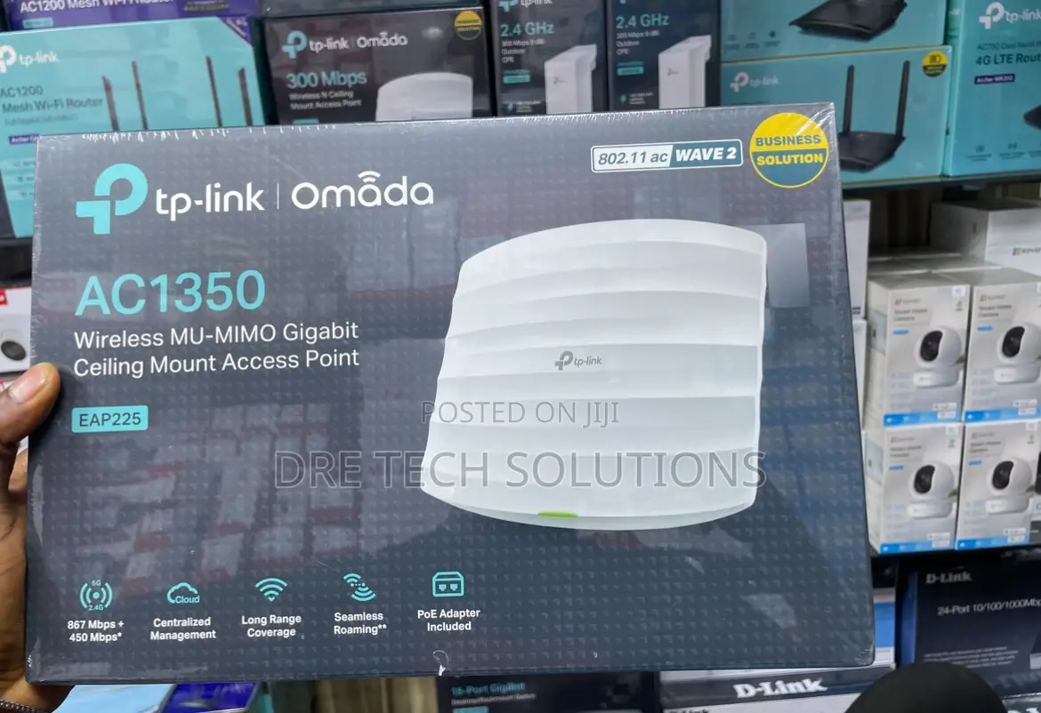 Tp-Link Eap 225 Gigabit Ceiling Mount Access Point