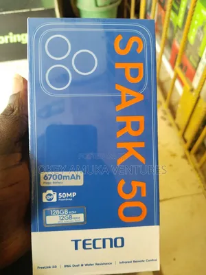 New Tecno Spark 50 128 GB Blue