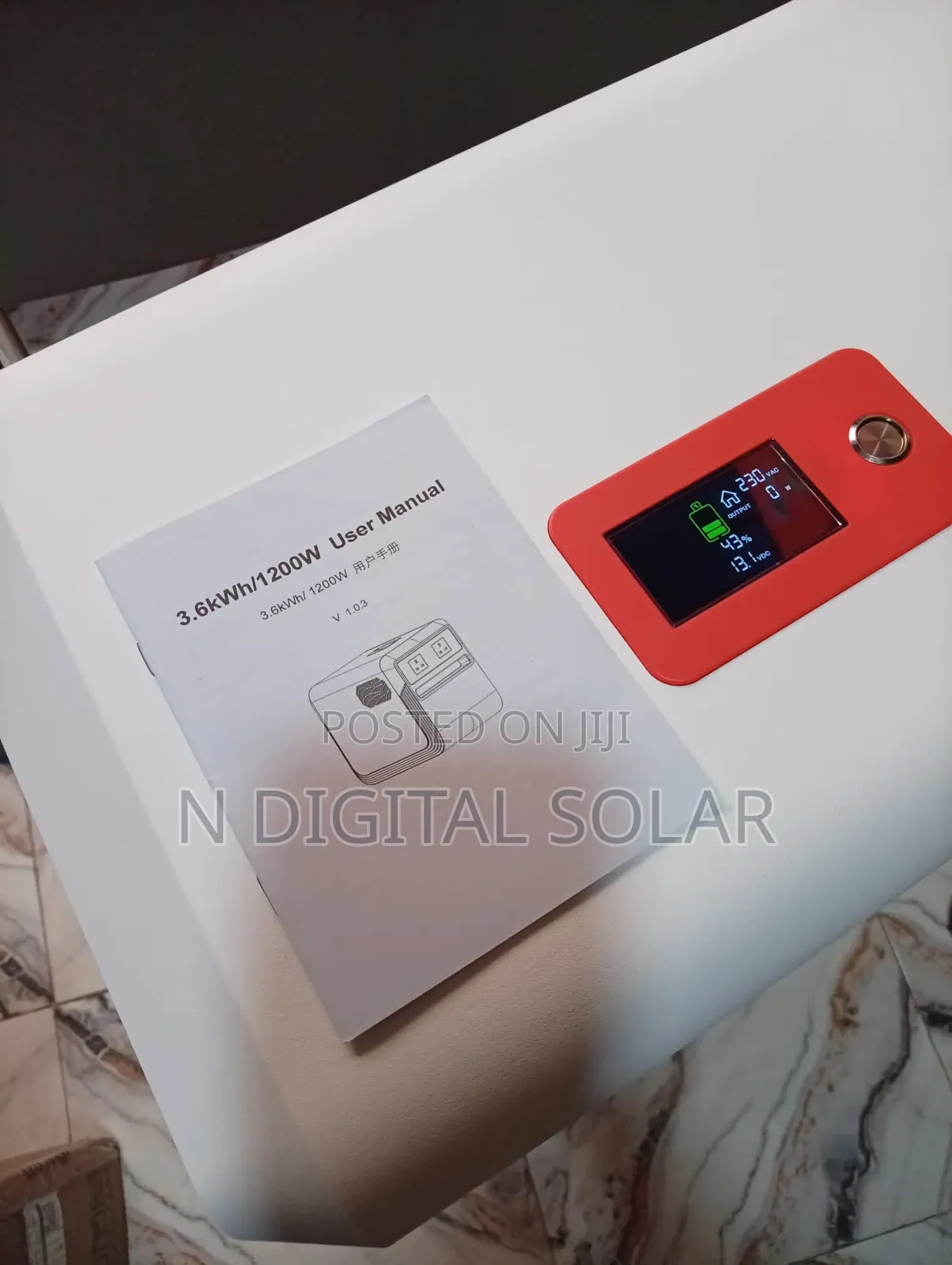 Cola Solar Generator 3.6kwh/1200w