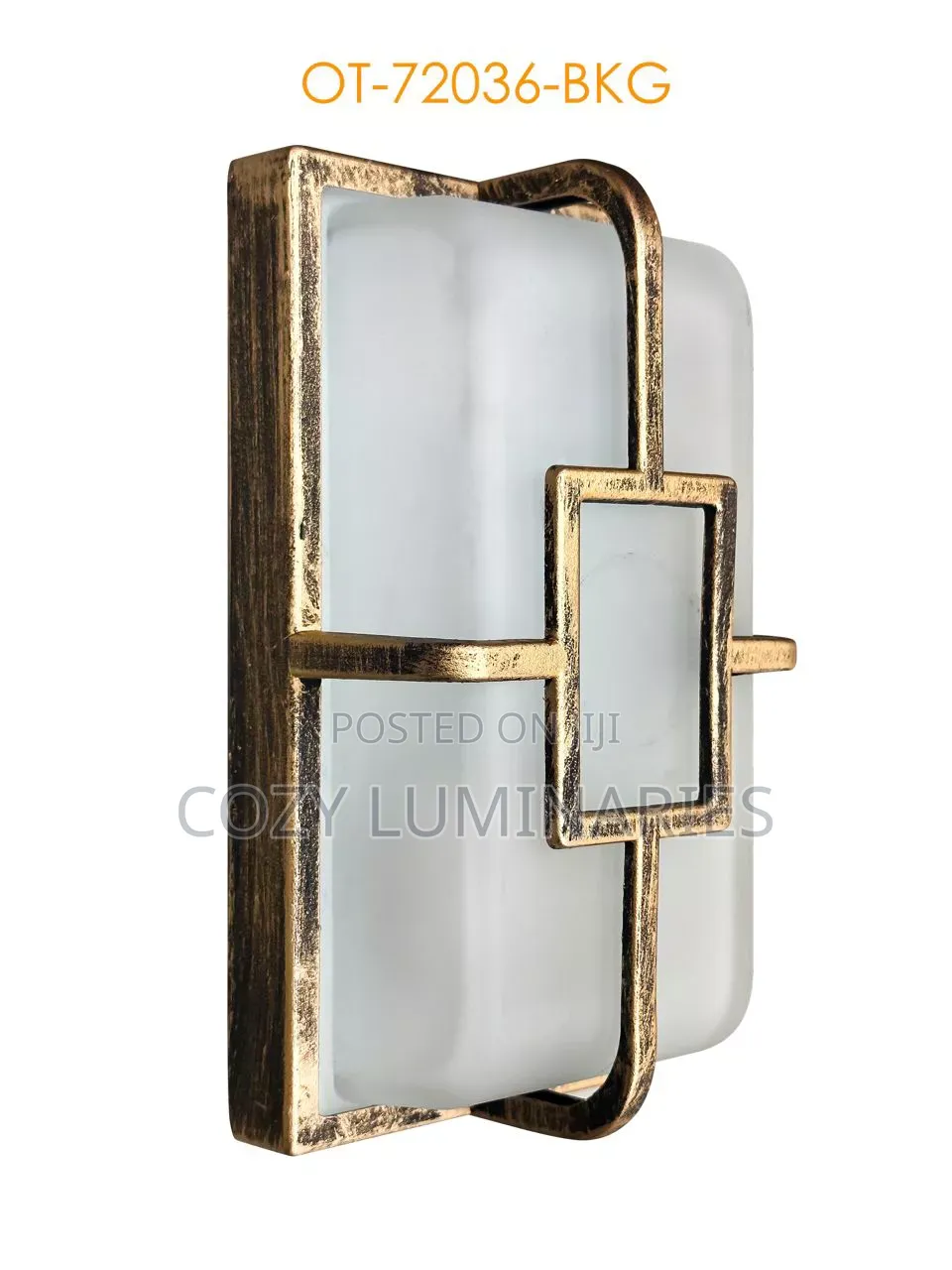 Cast Outdoor Fence Light