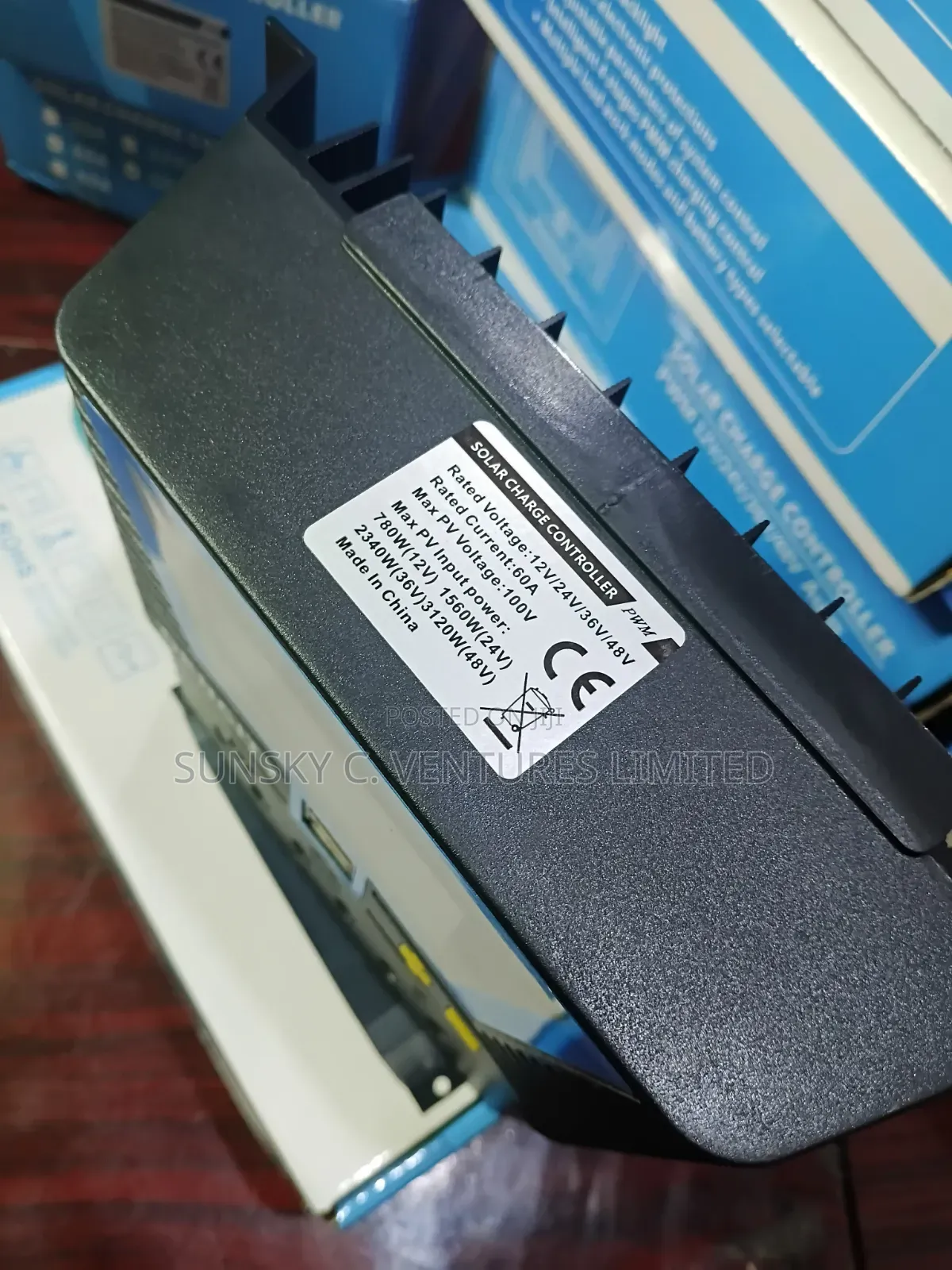 60a PWM Charge Controller (12/24/48v)