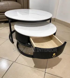 Round Nesting Coffee Table (Center Table)
