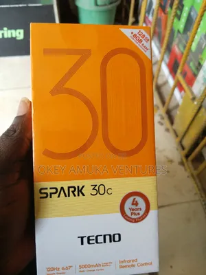 New Tecno Spark 30C 128 GB Black