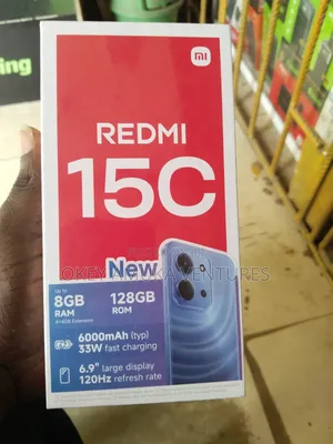 New Xiaomi Redmi 15C 4G 128 GB Red