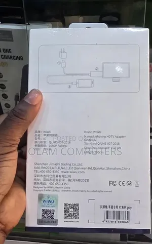 Wiwu Lightning HDTV Adapter Plug and Play
