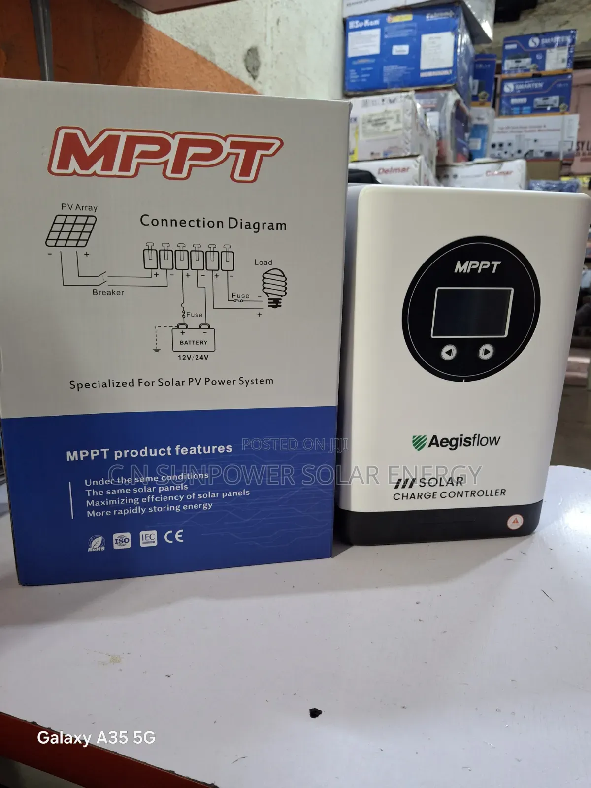 80amps Aegisflow Solar Charge Controller