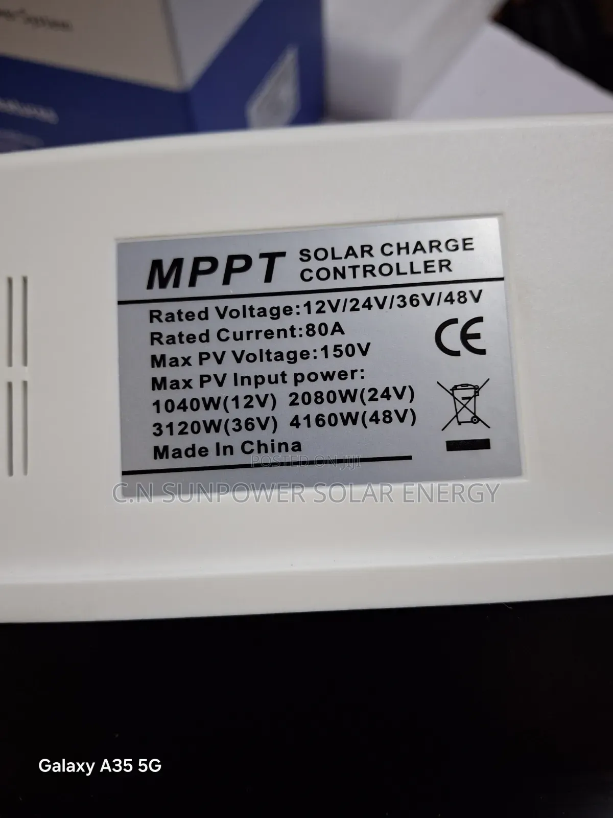 80amps Aegisflow Solar Charge Controller