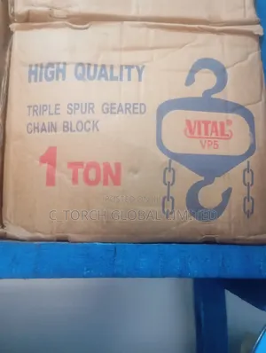 Vital Vp5 Series 1-Ton Triple Spur Geared Chain Block