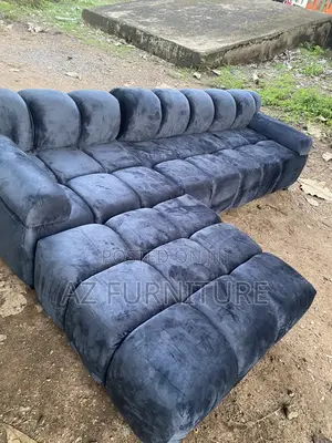 Puffy L Shape Sofa With Single