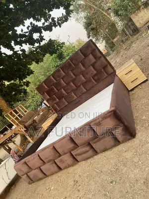6 by 6 Padded Bedframe