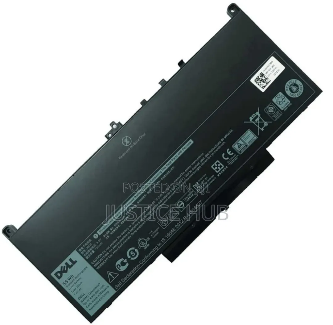 Dell Latitude J60j5 E7270 E7470 Original Laptop Battery