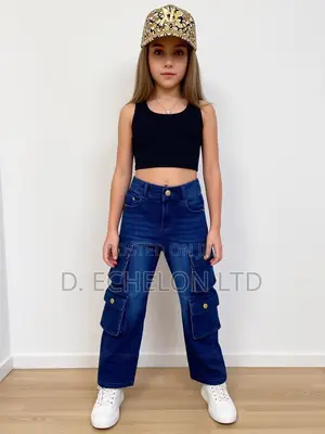 Wholesales >Unisex Baggy/Cargo Jeans, Bag(50pcs Mix) #
