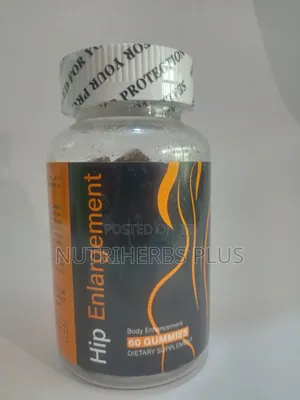 Hip Enlargement Gummy: Non Surgical Way to Get Bigger,Round Fuller Hip