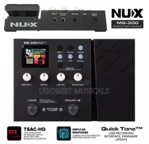 Nux Mg-300 Guitar Effects Modelling Guitar Processor.