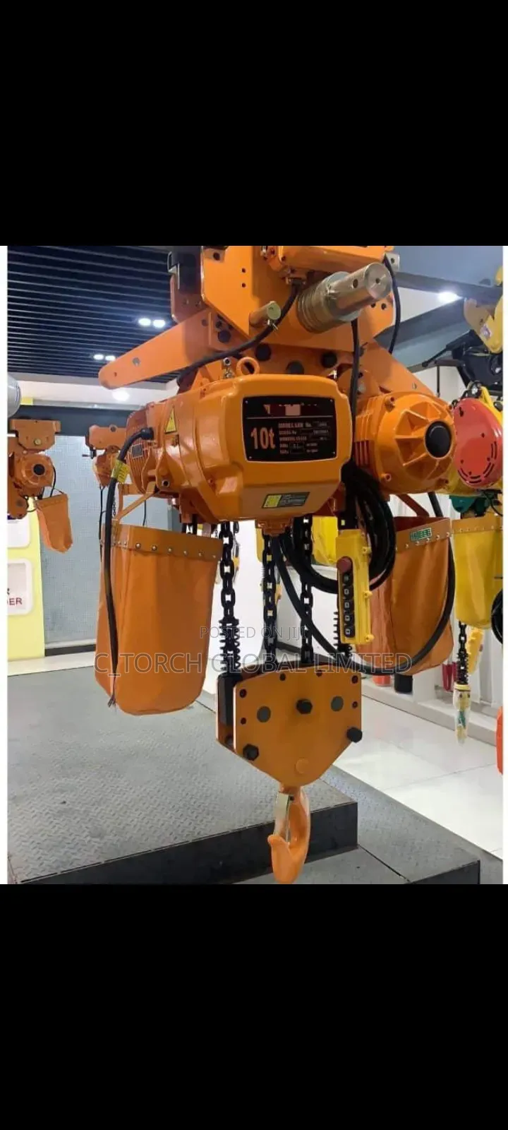 10-Ton Heavy Duty Electric Chain