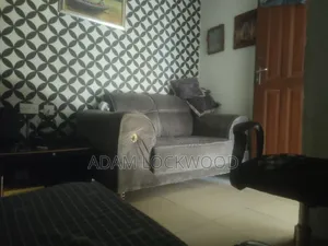 Modern 2 Sitter Grey Sofa for Living Room