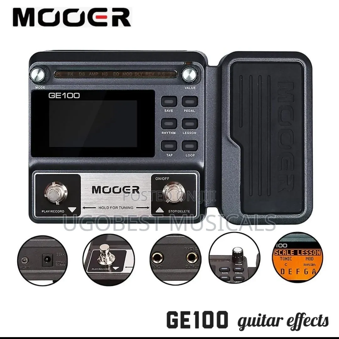 Mooer Ge100 Guitar Multi-Effects Processor