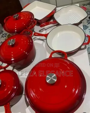 11 Pc Cast Iron Pot