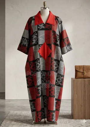 Collar Bubu With Triangle Styling