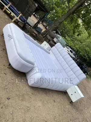 6 by 6 Bedframe With Open Ottoman