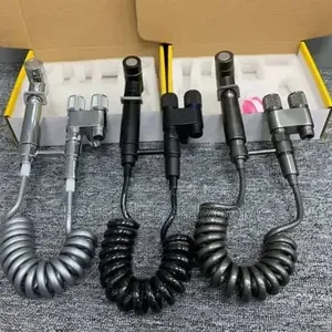 Complete Toilet Bidet Jet Spray Kit With Coil Hose Fittings